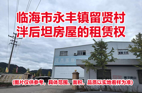 临海市永丰镇留贤村泮后坦房屋的租赁权